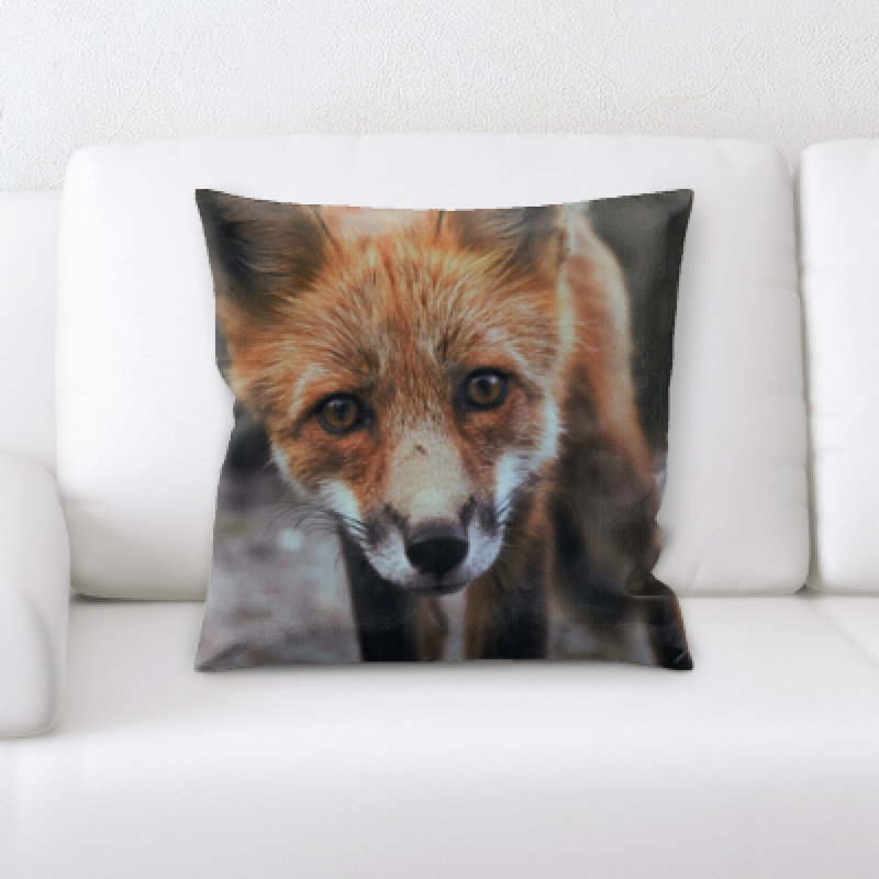 Microsuede Reversible Throw Pillow