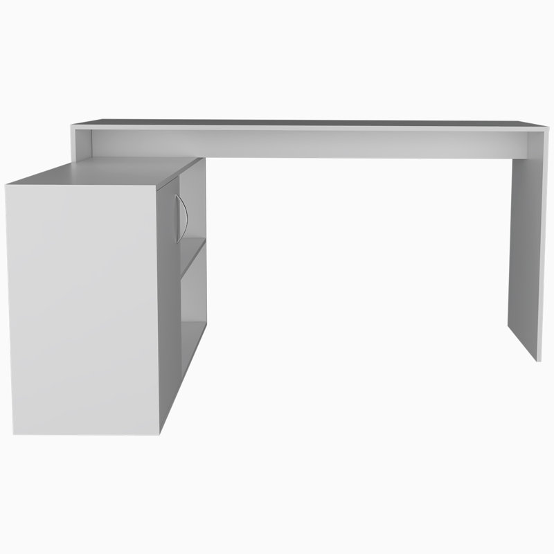 L-Shaped Executive Desk and Computer Desk