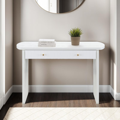 Kian 47.25" W 1 Drawer Hall Entryway Console Table