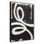 White Swirly Swirls 1 - Floater Frame Print on Canvas-2018208821-2018208823