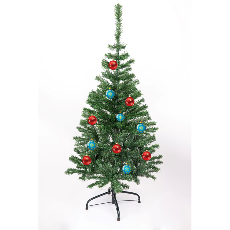 Lighted Artificial Christmas Tree, 4 ft.