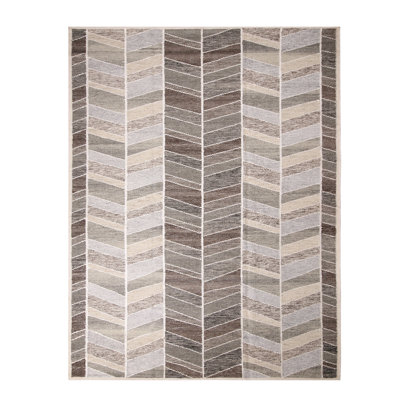 Hand Knotted Wool Geometric Area Rug