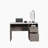 Desk, Medium grey finish