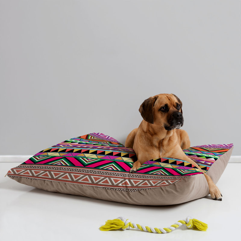 Hewlett Geometric Pet Bed