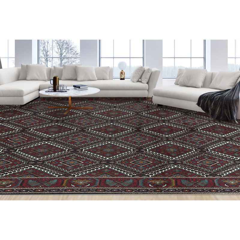 Hand-Knotted High-Quality Blue Area Rug