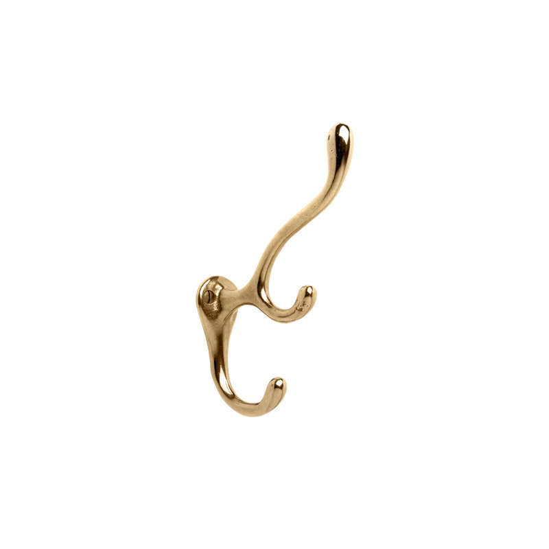 Wall Hook, Silicon Bronze Brushed