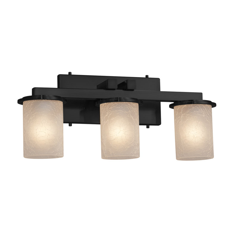 Casson 3 - Light Vanity Light, Matte Black, Almond