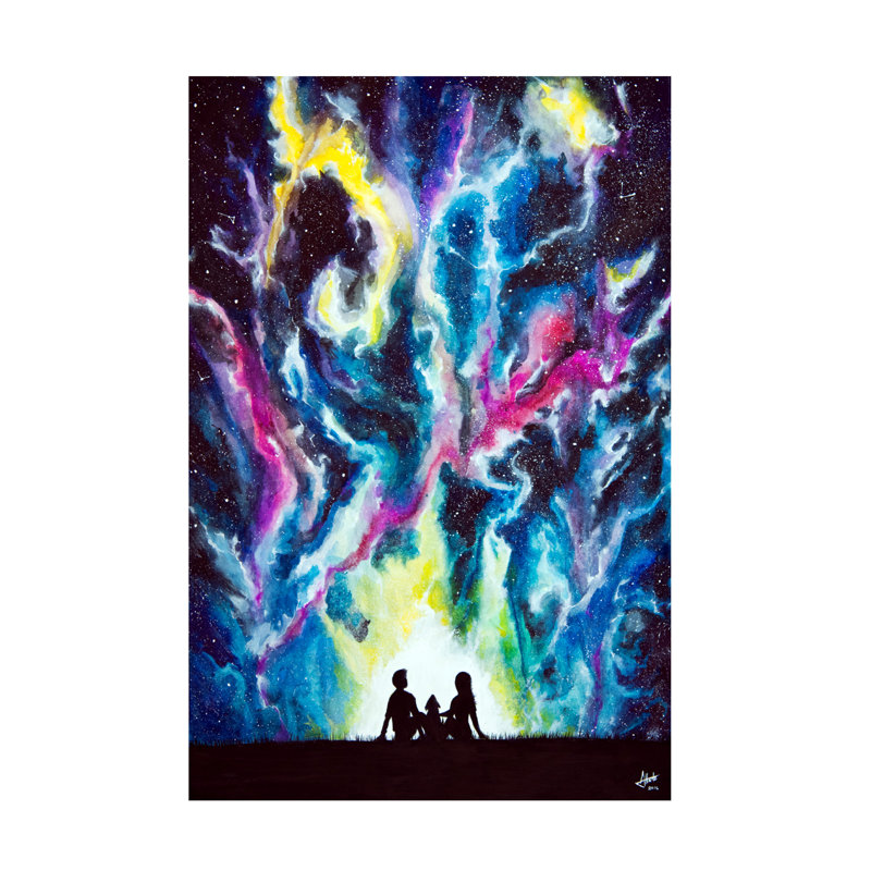Art sur toile Marc Allante, H 19 po x l 12 po
