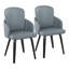 Fauteuil rembourré brun clair-355331161