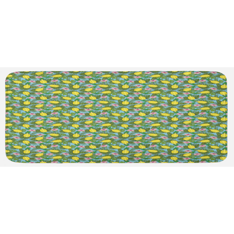 Tapis de cuisine ananas
