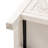 Levera Farmhouse Fully-Assembled 2-Drawer Nightstand, Distressed White-Washed End Table