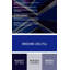Hard Hard 39, art mural bleu sur toile-2063780955