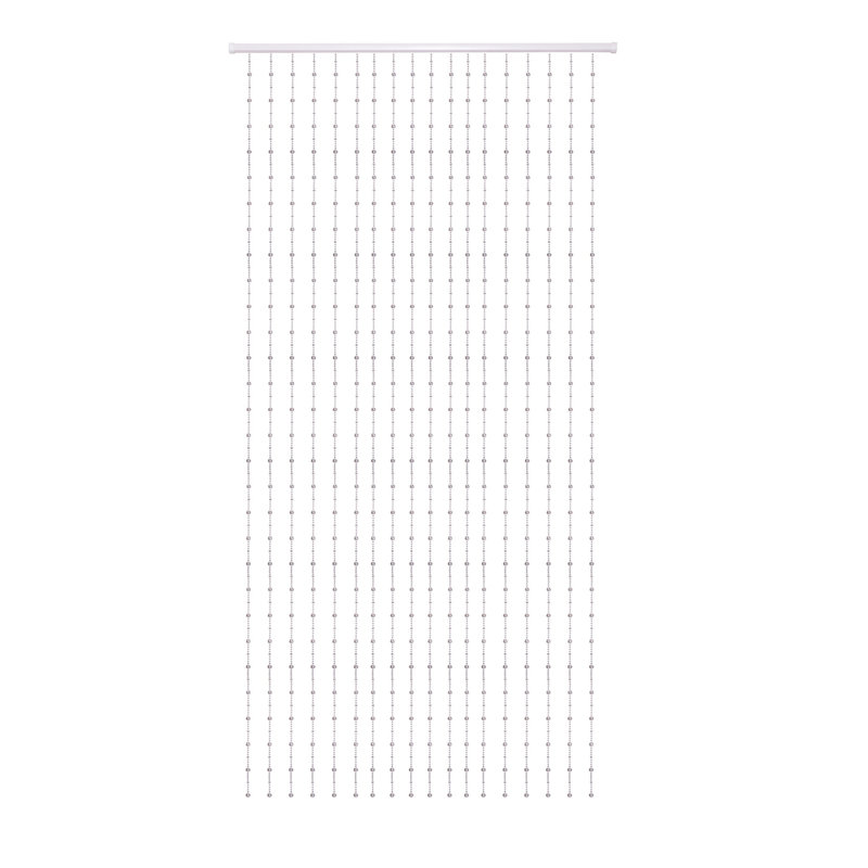 Rideau synthétique Brittanae, Blanc, L 35,5 po x L 72 po