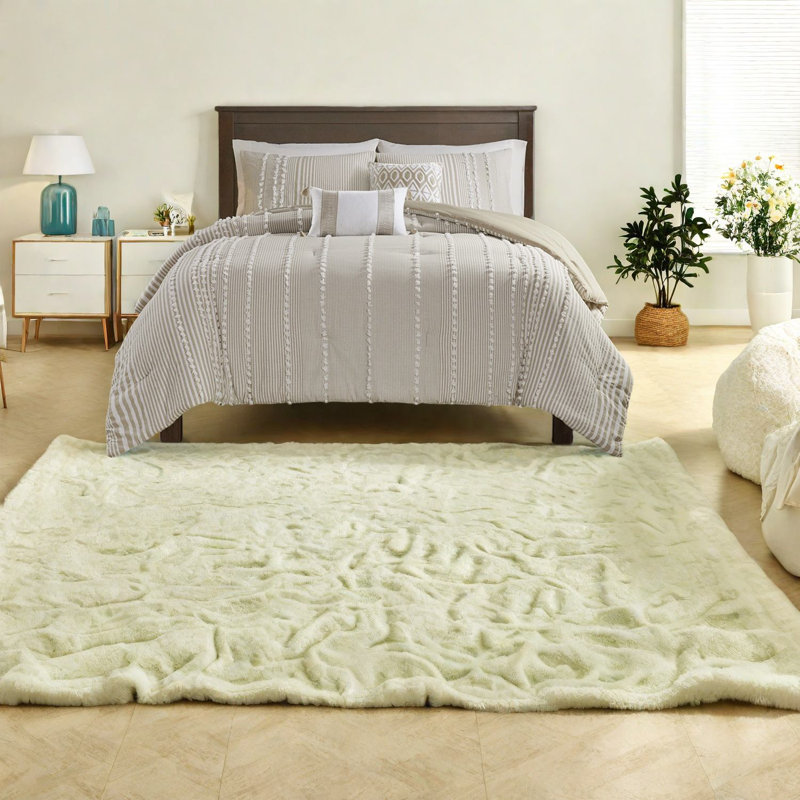 Ensemble de literie de luxe en coton, confort campagnard surdimensionné