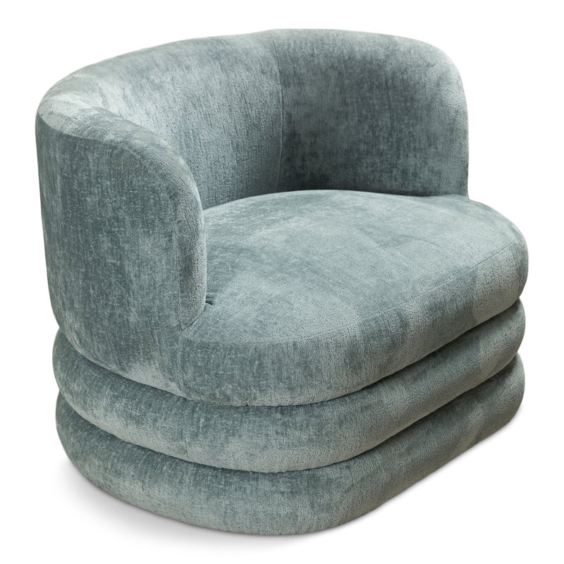 Fauteuil Mojito, Chenille bleu