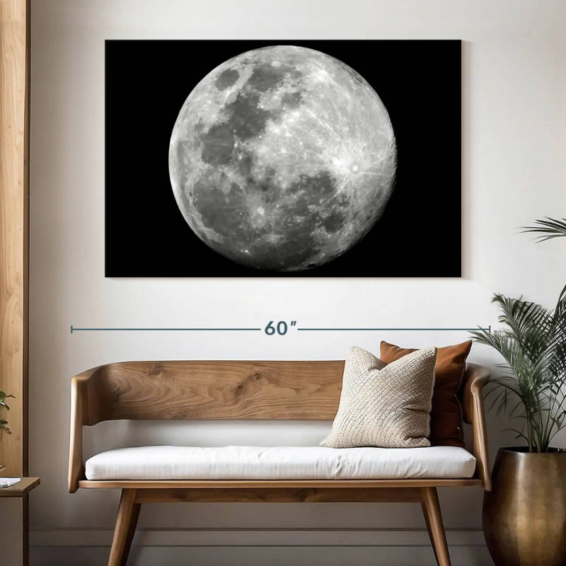 Oberle Simple Moon, 34" H x 51" W