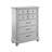 Gray 7-Drawer Chest