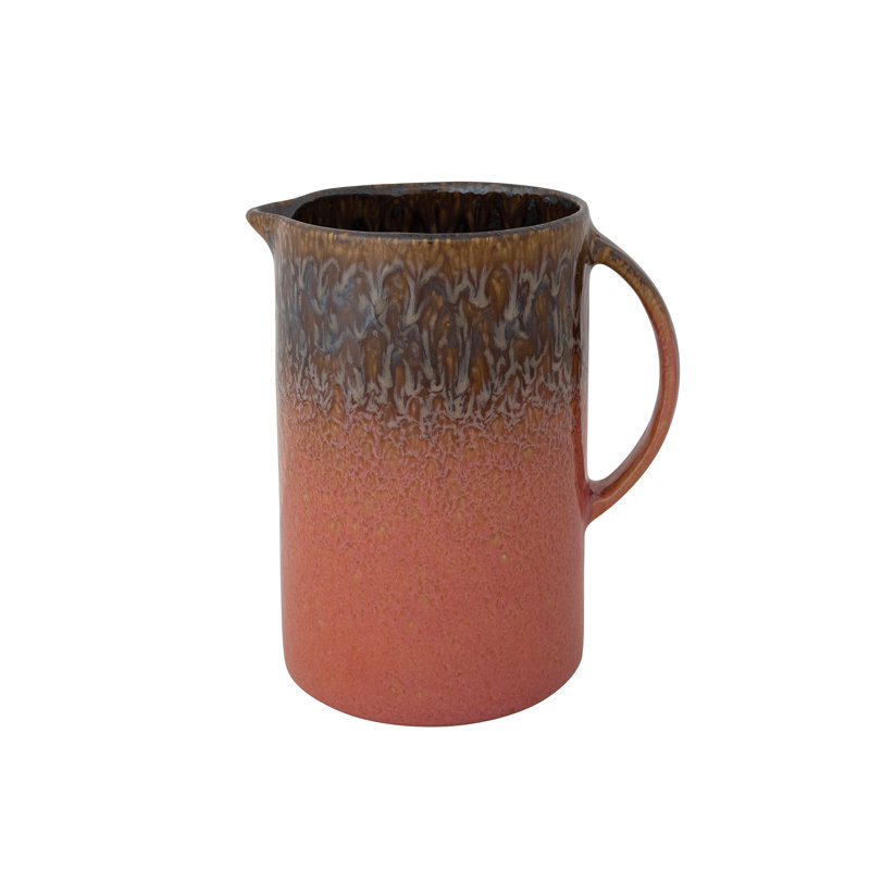 Stoneware Pitcher with Handle