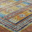 Tapis en laine noué à la main Mcelroy Golden Dusk-1207345046