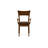 Ingrid 19.25'' H Upholstered Cherry Armchair-22354365-59696585