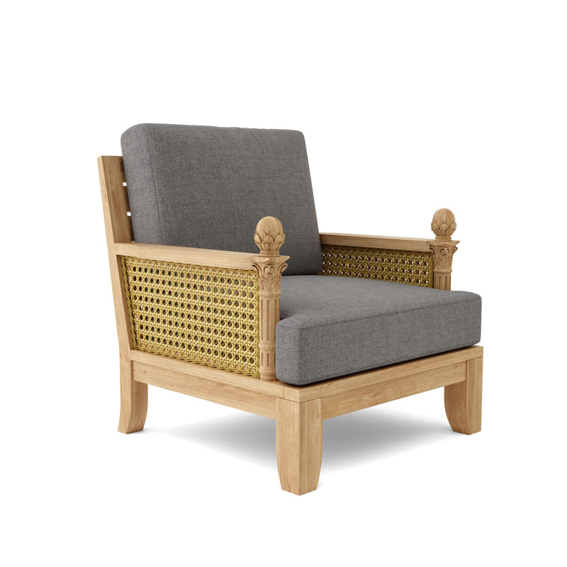 Fauteuil luxueux à assise profonde