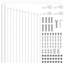 170 cm W Steel Fence Panels Fencing-1205802614-1205802613