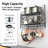 Metal Rectangle Wall Mounted Pot Rack