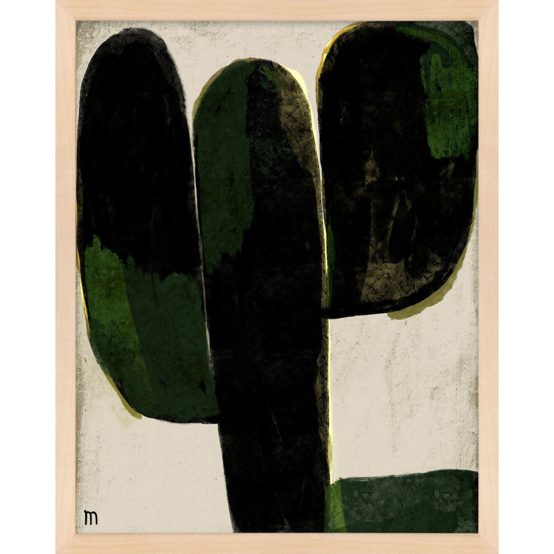 Succulent #1 Print by StudioM, Brown, 20" H x 16" W x 1.25" D