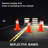 VEVOR Traffic Cones with Reflective Collars