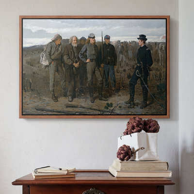 Prisoners from the Front, 1866-Winslow Homer-Framed Gallery Wrapped Canvas