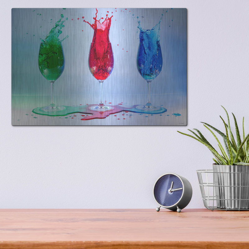 «Drink Splash 5» par Gordon Semmens, H 12 po x l 16 po