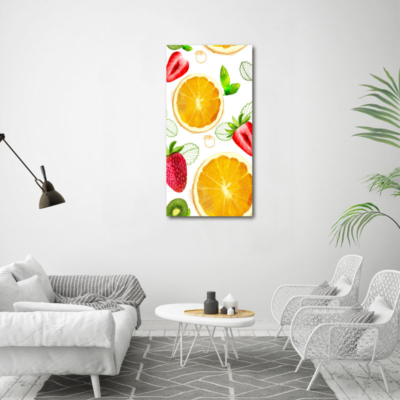 Fruits - Wrapped Canvas Print