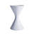 Spritz Fiberstone Hourglass Pot Planter - H24.5" - White-908289740-849555521
