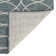 Teal Gitter Indoor/Outdoor Trellis Rug