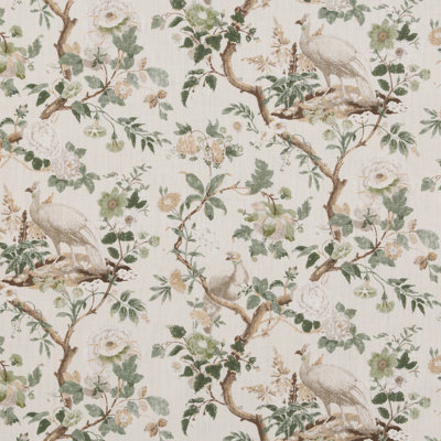 Ashmore Broughton Rose Linen Fabric