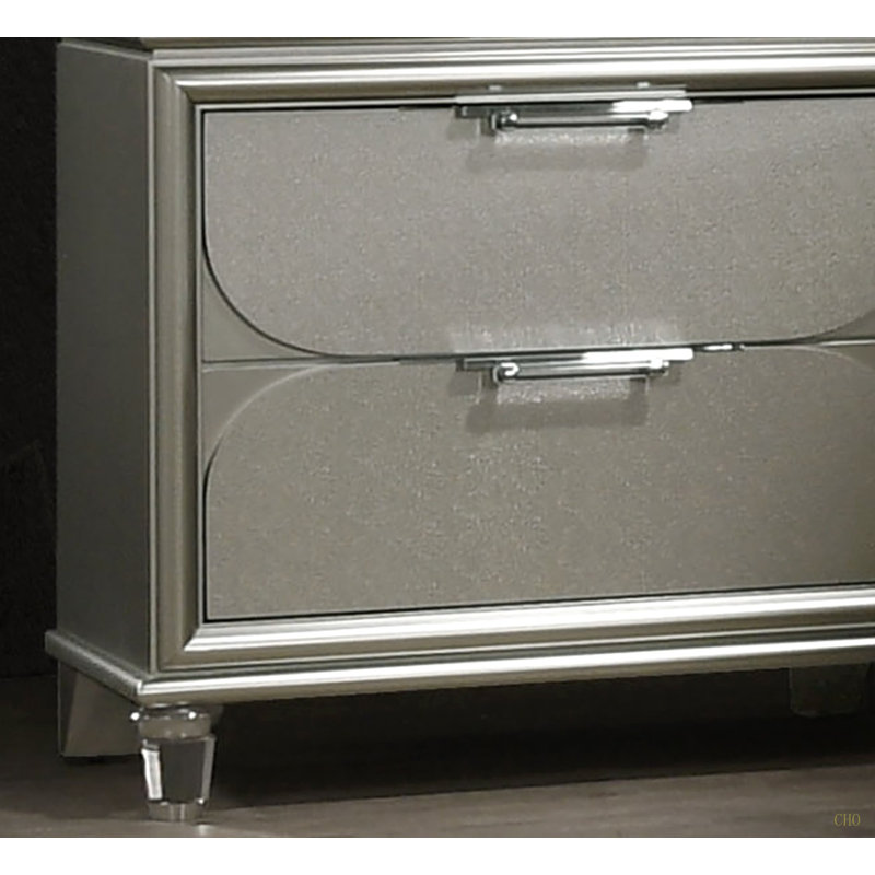 Table de chevet 2 pièces Contemporary