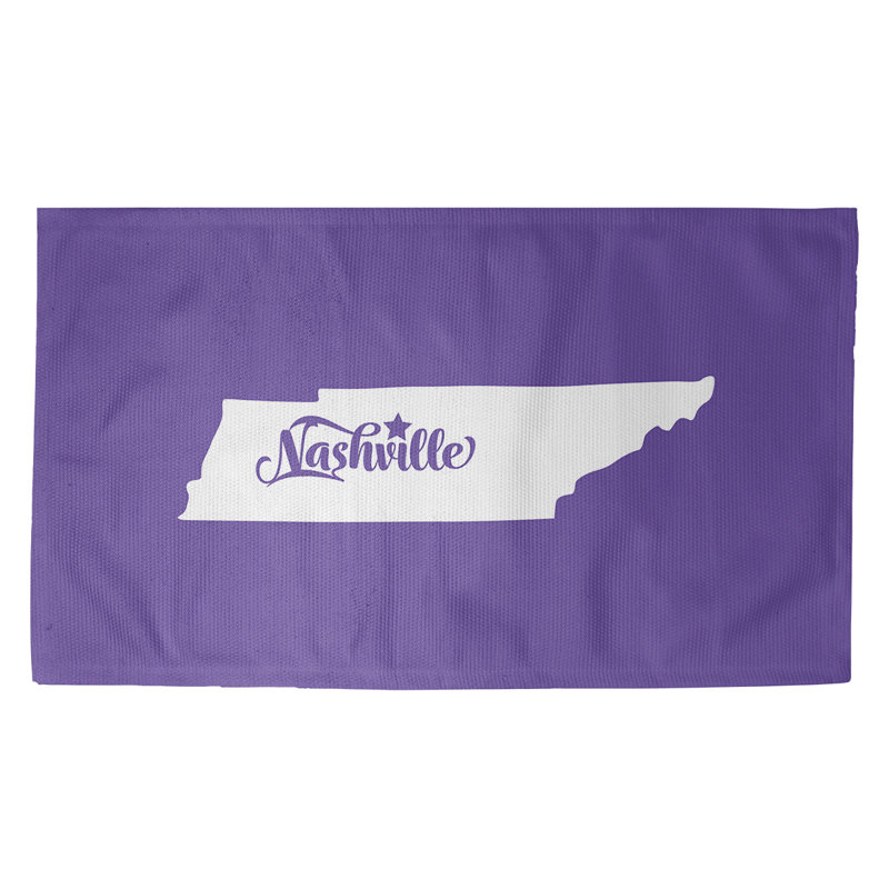 Tapis de zone mauve tennessee Nashville, Rectangle 2 pi x 3 pi