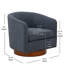 Fauteuil demi-tonneau pivotant-406208991