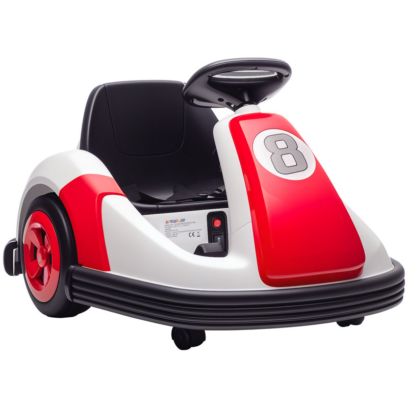HOMCOM Battery Powered Ride On, Red