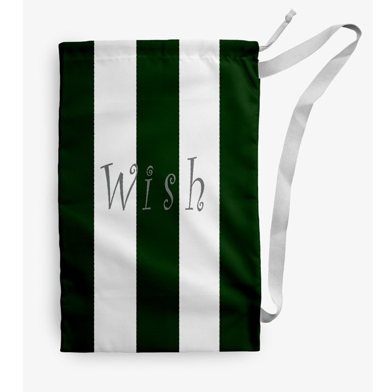 Fabric Laundry Bag with Handles, Medium (36" H x 28" W), Black
