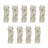 Set Of 9 32"H Christmas Elegant Snowflake Ribbon Bow Decor