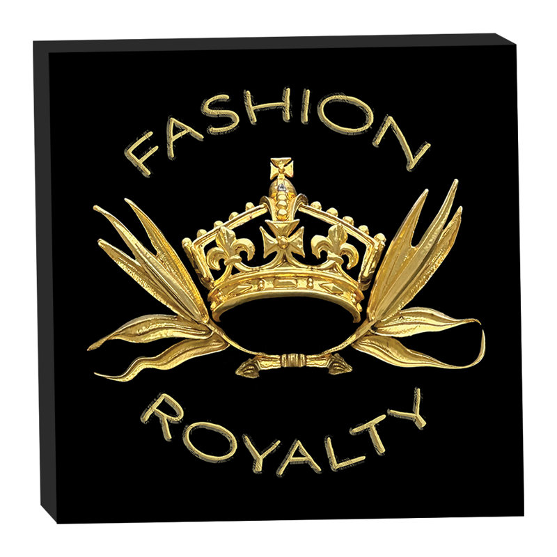 Couronne royale en or 16 x 16