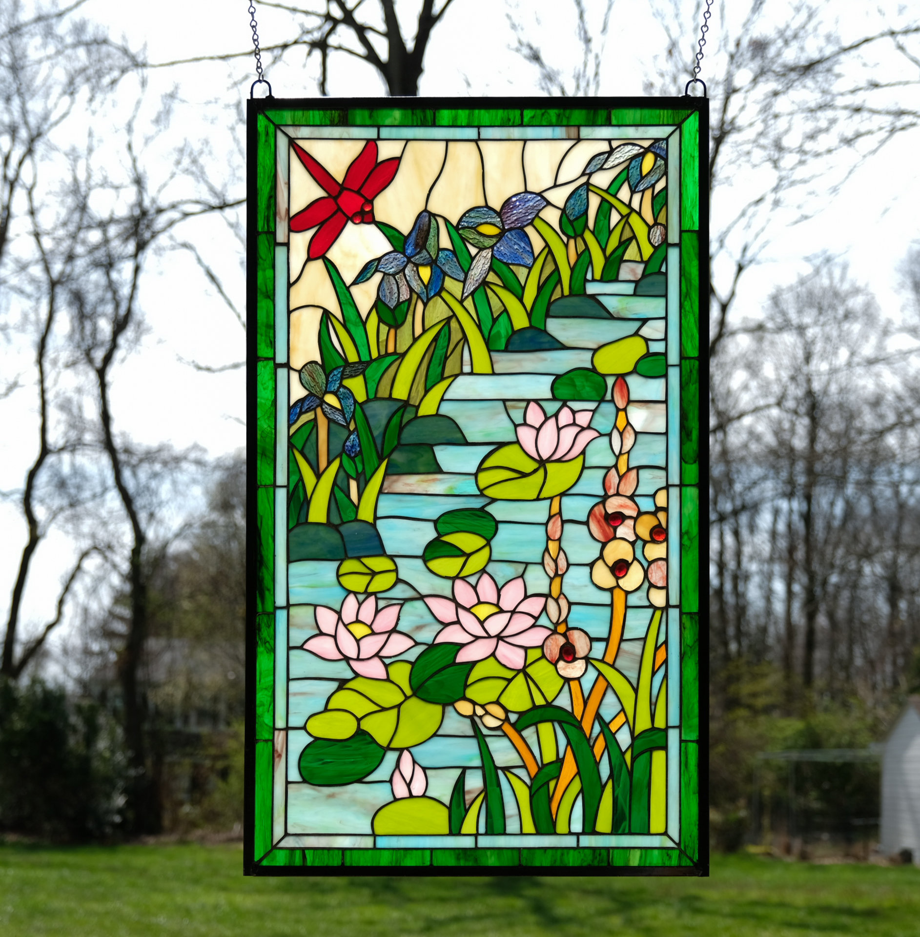 Reusable Spring Flowers Bath/Window Art