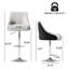 Vera - Ensemble de 2 tabourets pivotants réglables modernes-1189608536