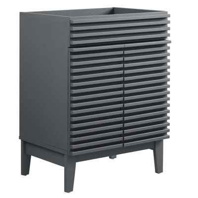 Base de meuble-lavabo simple 23,5 po Render