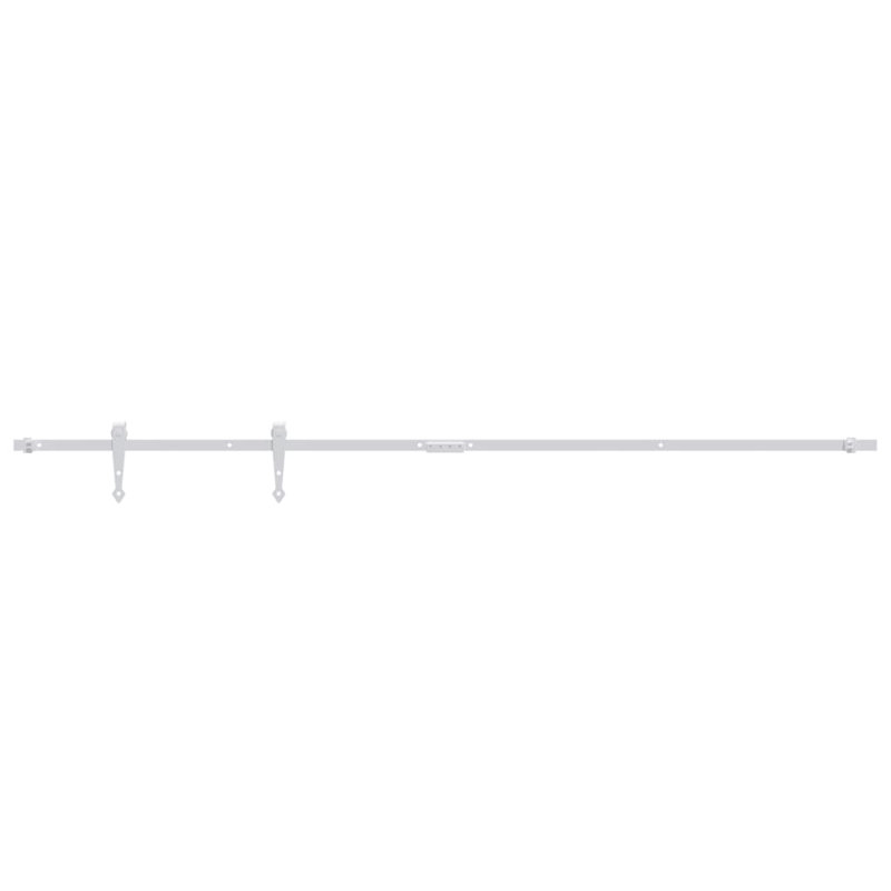 Affie Sliding Barn Door Pull Plate, 183cm, White