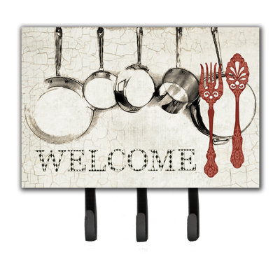 Porte-laisse de garde et porte-clef pour casseroles et poêles