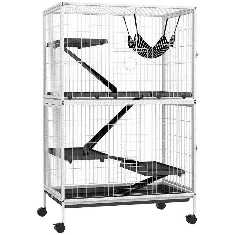 Cage à petits animaux 50 niveaux H 50 ", Blanc