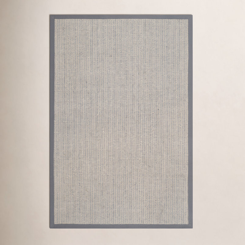 Tapis brun / gris en jute Arlen, Rectangle 2 pi 6 po x 4 pi