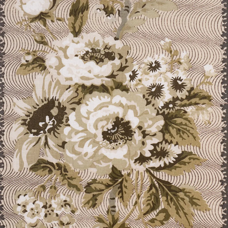 Schumacher X Rita Konig Elizabeth Chintz Fabric